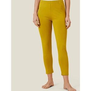 NWT Masai Copenhagen Pio Olive Green Gold Yellow Leggings